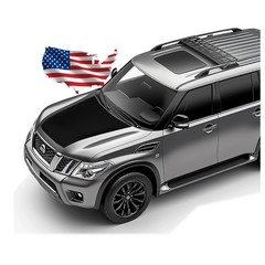 Hood Blackout Racing Stripe – Fits 2017-2024 Nissan Armada Patrol