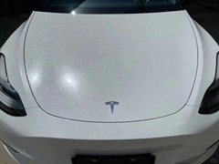 Pearl White Gloss Metallic Glitter Vinyl Film Wrap Sticker Decal Air Bubble Free