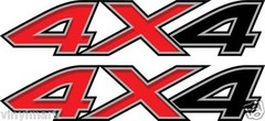 2012 2013 2014 4×4 Sport Decals for Ford F-150 F-250 F-350 F-series Bedside 4WD