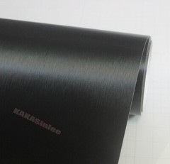 Flexible / Car Matte Satin Chrome Brushed Steel ALUMINUM Vinyl Wrap Sticker HDUS