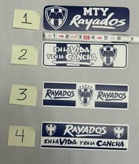 Rayados Monterrey Soccer Sticker Decal Liga MX Futbol Calcomania -YOU CHOOSE 2 –