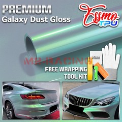 Galaxy Dust Gloss Gray Green PPF TPU Paint Protection Film Dry Wet Vinyl Wrap