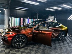 ESSMO PET Galaxy Dust Gloss Phoenix Blaze Auto Car Vinyl Wrap Decal Sticker
