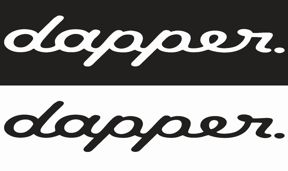 Dapper Front Windshield Car Glass Window Vinyl Decal Sticker 22″ inch