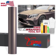 Matte Metallic Solar Bronze TPU PPF Paint Protection Film Dry Wet Car Vinyl Wrap