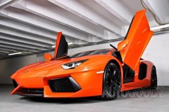 120″ x 60″ Super Gloss Orange Vinyl Film Wrap Sticker Air Bubble Free 10ft x 5ft