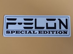 F-Elon Special Edition Anti-Musk DOGE Tesla Car Decal Sticker 6″ x 2″