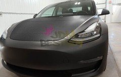 ESSMO PET 3K Ceramic Like Real Carbon Fiber Matte Black Silver Vinyl Wrap Decal