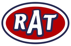 RAT ROD Hot Rod decal stickers 4 pack Garage Mechanic Auto Oil Can 2″ wide each