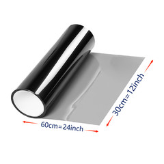 Light-Black Headlight Taillight Fog Light Tint Film Vinyl For Car Truck bus