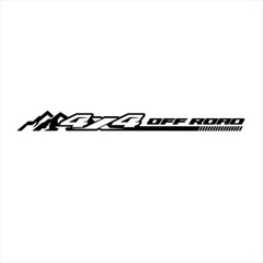 Car Sticker Decals 4×4 Offroad Mountain Graphic Decoration Black DIY Waterproof