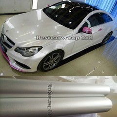 65FT x 5FT White Glossy Metallic Pearl Vinyl For Car Wrap Film Sticker Sheet