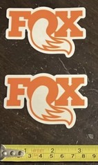 2 *Fox* Shocks Stickers Decals mtb bike offroad overland utv powersports moto mx