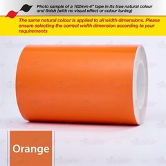ORANGE Roll PIN STRIPE Streamline PinStriping Trim Line TAPE Decal Vinyl Sticker