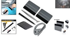 Professional Vehicle Vinyl Wrap & Window Tint Tool Set with Safety Features