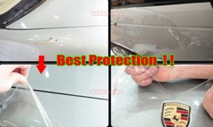 12″ Wide Glossy Invisible Clear Car Paint Protective Film Vinyl Wrap Tape – CF