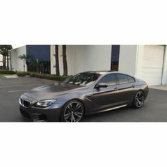 3M 2080 Scotchprint Satin Dark Gray Vinyl Car Wrap Film | S261