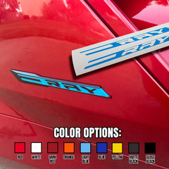 Insert Decals For Side Badge on Chevy Corvette C8 ERAY 2024 2025