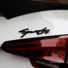 Auto Metal 3D SPORT Rear Trunk Lid Body Badge Emblem Decal Racing Car Custom