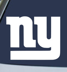 NEW YORK GIANTS VINYL DECAL STICKER CAR WINDOW BUMPER NFL FOOTBALL TEAM LOGO NY