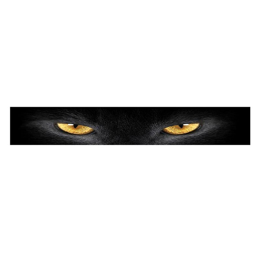 Windshield Sticker 3D Eye Leopard Banner Decal Fit For Toyota Camry 2000-2024
