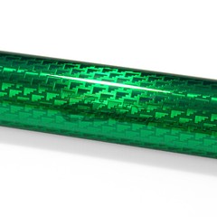 PET Squadron Carbon Fiber Gloss Emerald Green Car Vehicle Vinyl Wrap Decal Sheet