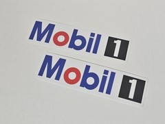 MOBIL 1 RACING OIL GAS RACING DECAL WINDOW CAR LAPTOP STICKER MADE IN USA