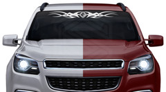 110-01 GOD IS GREATER Windshield Decal Window Sticker Vinyl Graphic Highs Lows