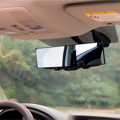 1/2Set Universal Interior 240MM Car Rear View Wide Angle Convex Clear Rearview M