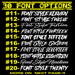 Custom Side Windshield Sticker Car Truck Rear Window Decal Banner Bottom Rocker