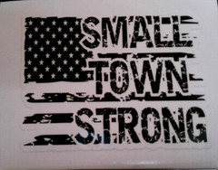 Small Town Strong Decal