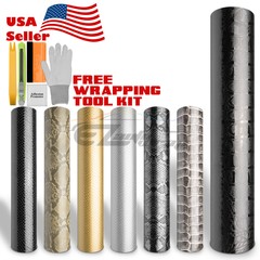 Premium Alligator Snake Python Skin Vinyl Wrap Sticker Decal Air Bubble Free