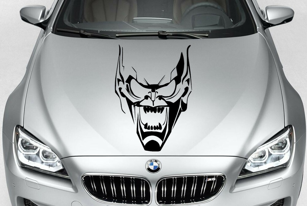 GREEN GOBLIN SPIDERMAN MARVEL COMICS SUPERHERO VINYL DECAL CAR TRUCK TRIBAL