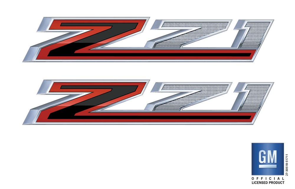 2019 20 21 22 23 24 Chevy Silverado 1500 2500 Z71 Bedside Decals Set Of 2