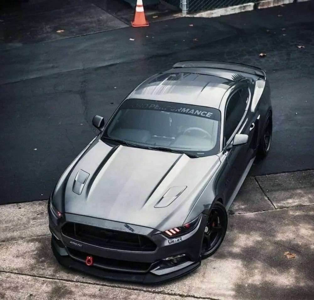 Windshield Banner For Ford Mustang Reversecut ORIGINAL