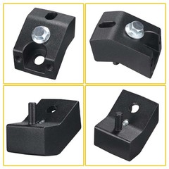 2 / 4Pcs 1-1/4″ Front Seat Spacers Lift Fits for Toyota Tacoma 4Runner FJ Black