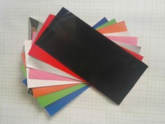 2# Vinyl Sheets To Overlay And Cut for Car Bowtie Emblems Grill & Rear