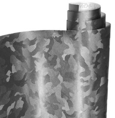 VVivid 2022 VVivid+ Ghost Metal Dark Gray Stealth Camo Vinyl Car Wrap | V501
