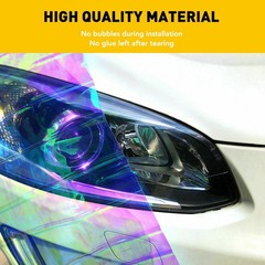 Vinyl Smoke Protection Tint Headlight Taillight Film Wrap Fog Chameleon Light