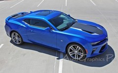 2016-2018 Camaro 50th Anniversary 3M Hood Decal Racing Stripes Vinyl Graphic