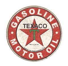 TEXACO VINTAGE 3M STICKER USA MADE TRUCK VEHICLE MOTOR BASS CAR WALL HELMET