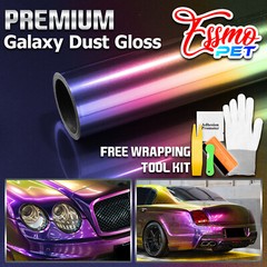 ESSMO PET Galaxy Dust Gloss Celestial Unicorn Auto Car Vinyl Wrap Decal Sticker