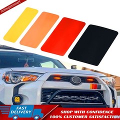 10 cm Classic Retro Style Tri-Color Stripe Decal Sticker For Toyota RAV4 Lexus