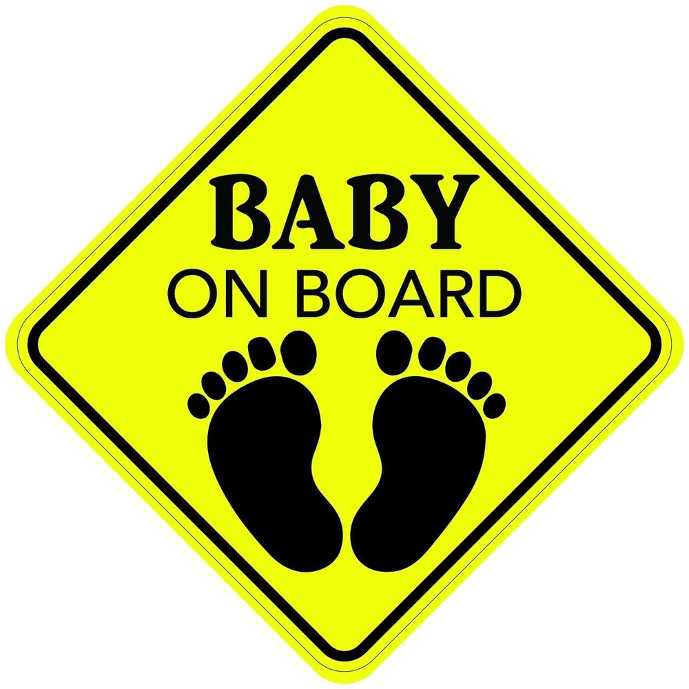 BABY ON BOARD STICKER DECAL CHILD CAR 3M VINYL MADE IN USA Buy 2 Get 3rd FREE