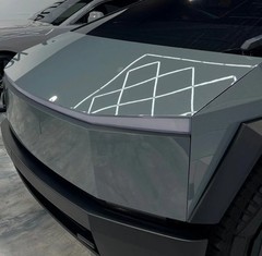 Cybertruck PreCut Kit PPF Paint Protection Film Wrap Color Change AMG China Blue