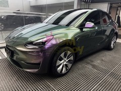 ESSMO PET Galaxy Dust Gloss Violeta Green Auto Car Vinyl Wrap Decal Sticker