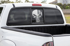 Punisher We the People Car Window Vinyl Decal America Sticker