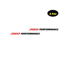 360 Performance Hood Decals Emblem for Dodge Ram 1500 2500 3500 4×4 Magnum Pair