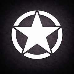 Army Star Stencil Vinyl Decal Sticker Military Jeep Car Truck Waterproof 01