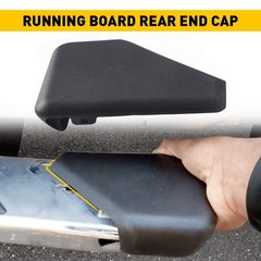 ABS For 2015-22 Ford F150 Left Rear Driving Running Board End Cap FL3Z-16 Y